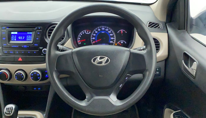2013 Hyundai Grand i10 SPORTZ 1.2 KAPPA VTVT, Petrol, Manual, 67,043 km, Steering Wheel Close Up