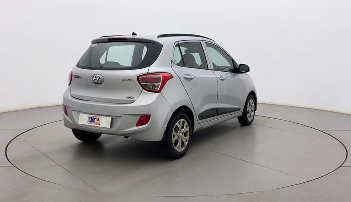 2013 Hyundai Grand i10 SPORTZ 1.2 KAPPA VTVT, Petrol, Manual, 67,043 km, Right Back Diagonal