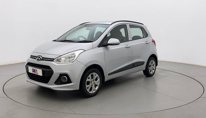 2013 Hyundai Grand i10 SPORTZ 1.2 KAPPA VTVT, Petrol, Manual, 67,043 km, Left Front Diagonal