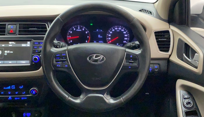 2019 Hyundai Elite i20 ASTA 1.2 (O), Petrol, Manual, 73,558 km, Steering Wheel Close Up