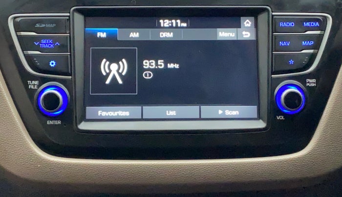 2019 Hyundai Elite i20 ASTA 1.2 (O), Petrol, Manual, 73,558 km, Infotainment System