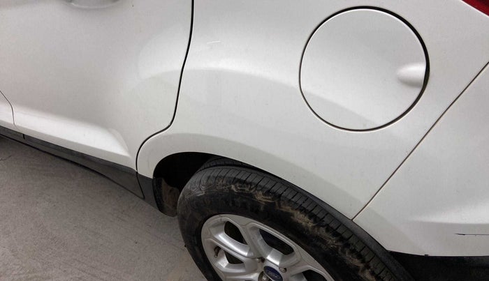 2019 Ford Ecosport TITANIUM + 1.5L PETROL AT, Petrol, Automatic, 58,384 km, Left quarter panel - Minor scratches