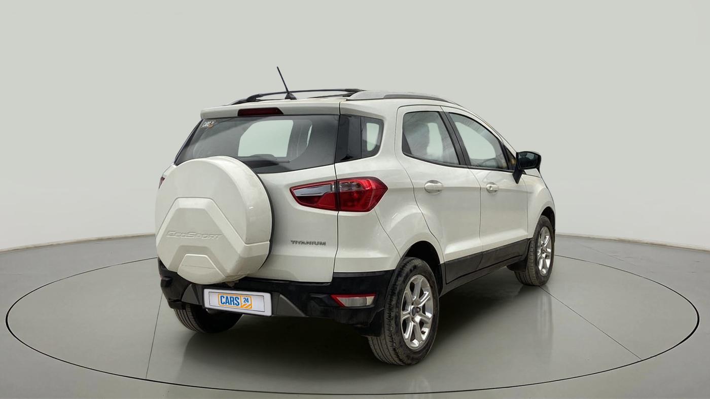 2019 Ford Ecosport TITANIUM + 1.5L PETROL AT, Petrol, Automatic, 58,384 km, Right Back Diagonal