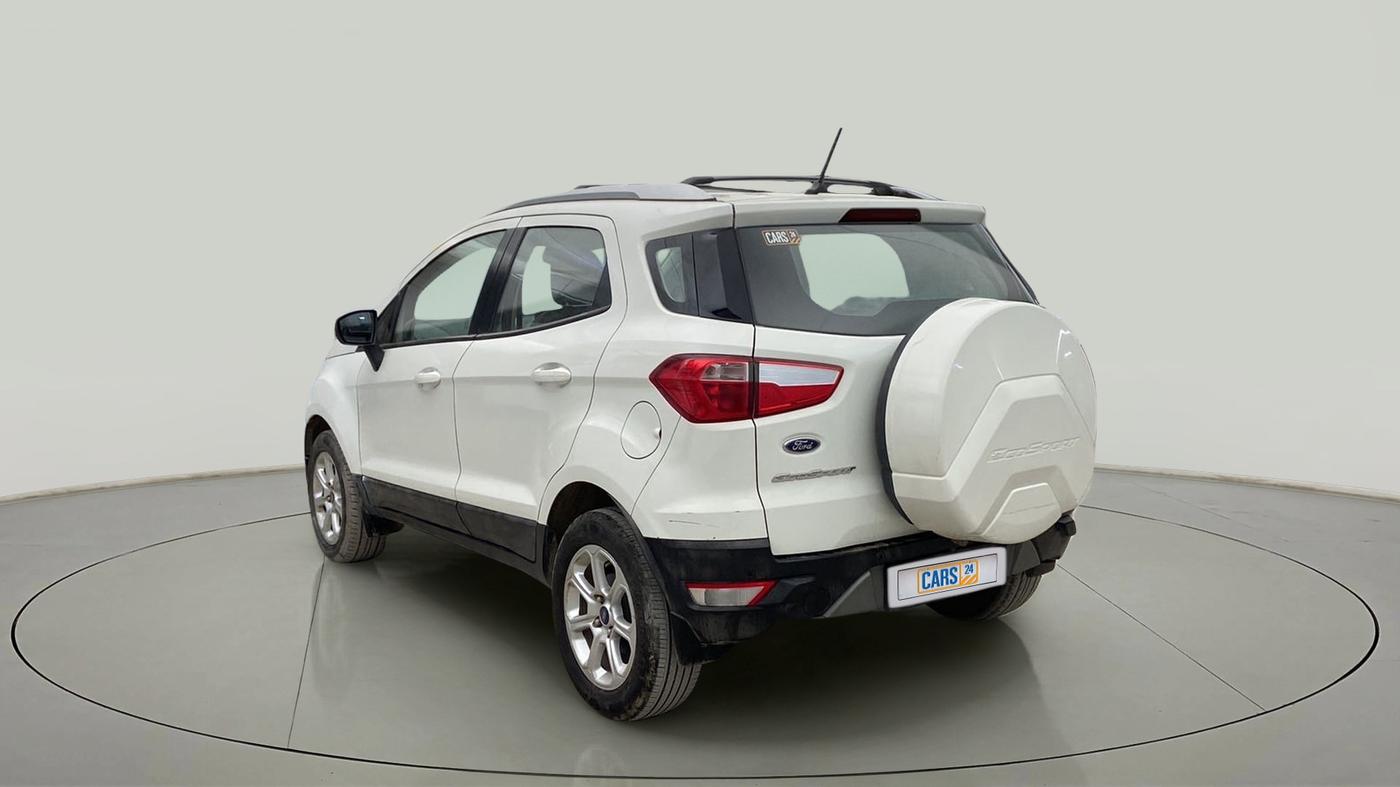 2019 Ford Ecosport TITANIUM + 1.5L PETROL AT, Petrol, Automatic, 58,384 km, Left Back Diagonal