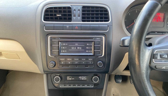 2014 Volkswagen Vento HIGHLINE DIESEL 1.6, Diesel, Manual, 1,15,059 km, Air Conditioner