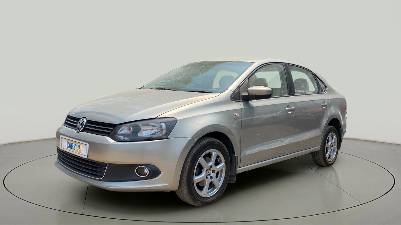 2014 Volkswagen Vento HIGHLINE DIESEL 1.6, CNG, Manual, 1,15,059 km, Left Front Diagonal