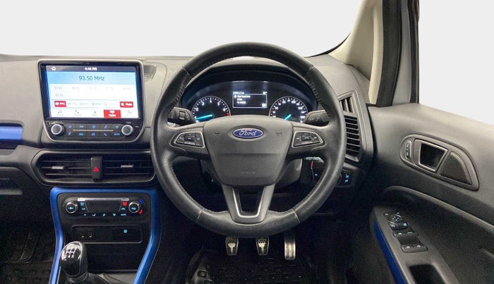 2019 Ford Ecosport TITANIUM 1.5L SIGNATURE EDITION (SUNROOF) PETROL, CNG, Manual, 22,956 km, Steering Wheel Close Up