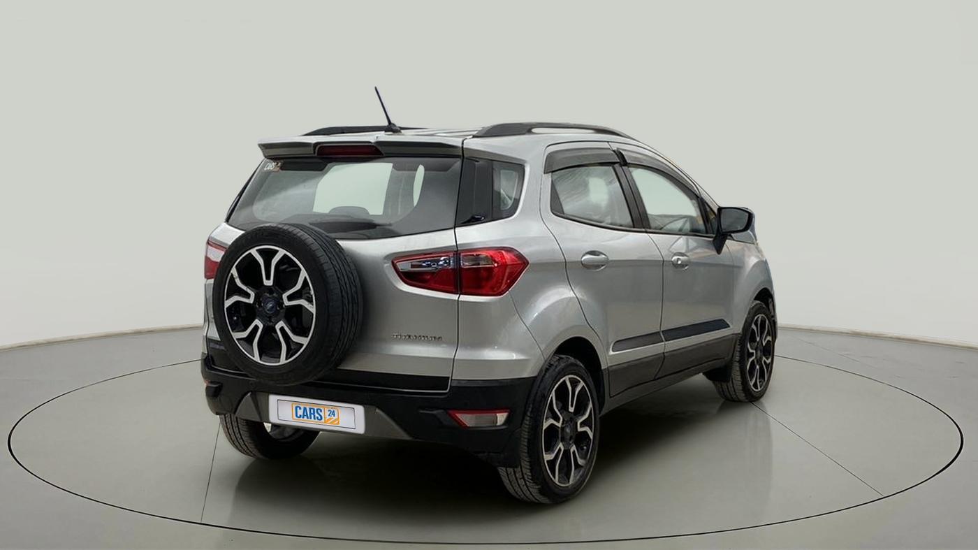 2019 Ford Ecosport TITANIUM 1.5L SIGNATURE EDITION (SUNROOF) PETROL, CNG, Manual, 22,956 km, Right Back Diagonal