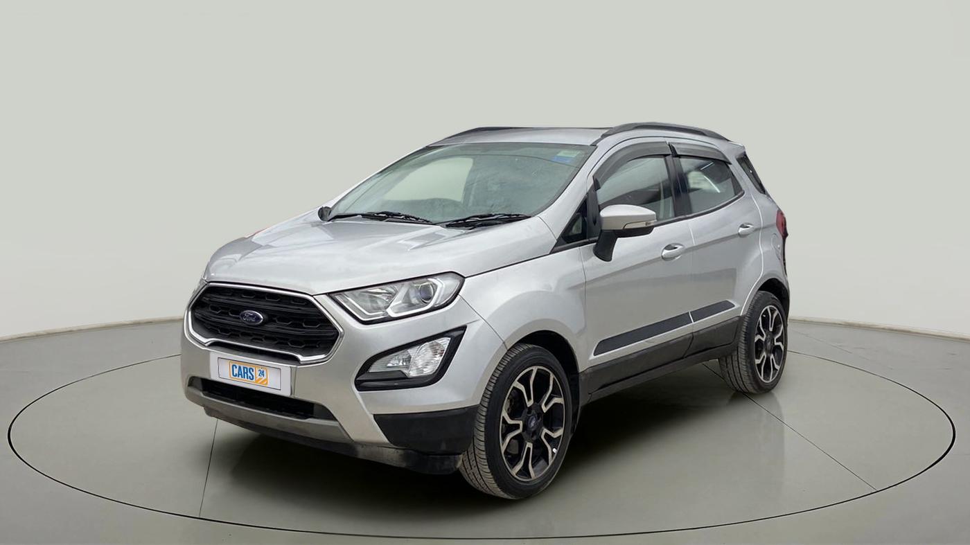 2019 Ford Ecosport TITANIUM 1.5L SIGNATURE EDITION (SUNROOF) PETROL, CNG, Manual, 22,956 km, Left Front Diagonal