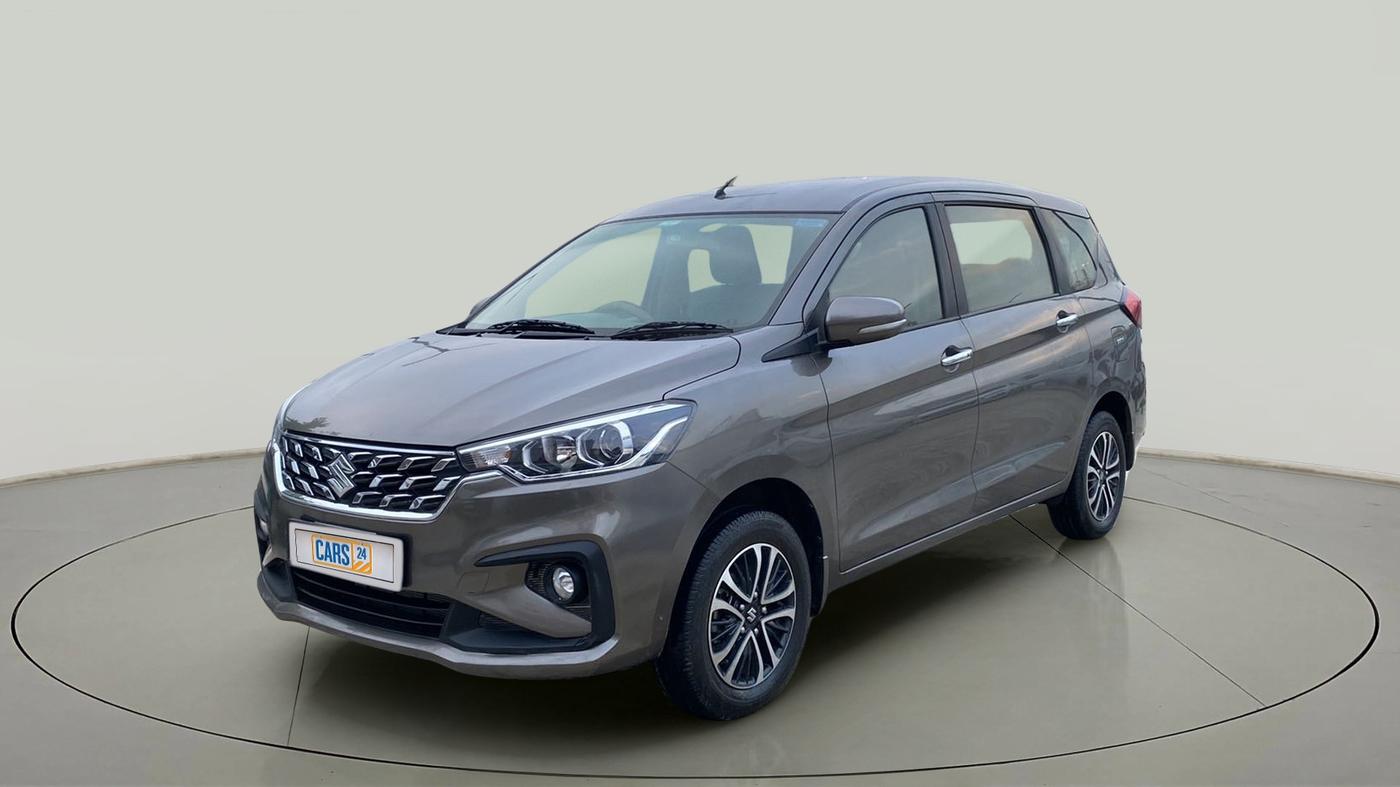 2022 Maruti Ertiga ZXI+ SHVS, Petrol, Manual, 38,881 km, Left Front Diagonal