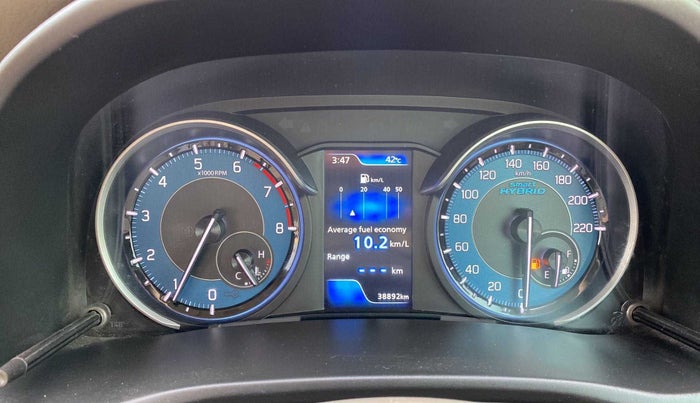 2022 Maruti Ertiga ZXI+ SHVS, Petrol, Manual, 38,881 km, Odometer Image