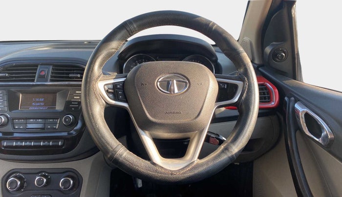 2016 Tata Tiago XZ PETROL, Petrol, Manual, 86,093 km, Steering Wheel Close Up