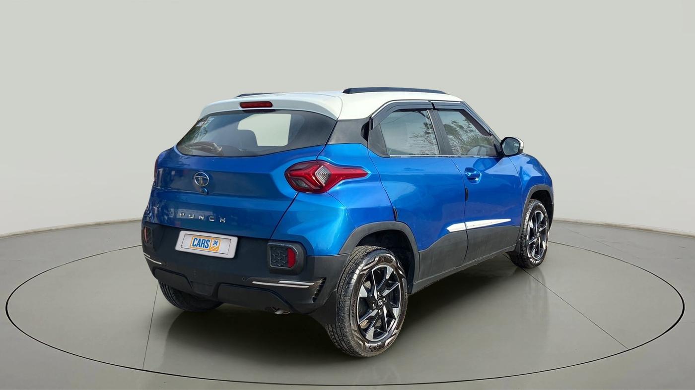 2021 Tata PUNCH CREATIVE  1.2 RTN DUAL TONE, Petrol, Manual, 25,109 km, Right Back Diagonal
