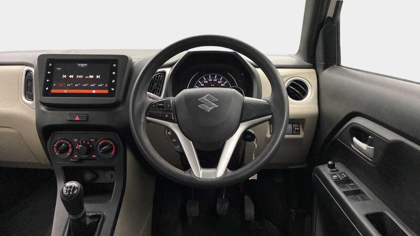 2021 Maruti New Wagon-R ZXI 1.2, Petrol, Manual, 22,877 km, Steering Wheel Close Up