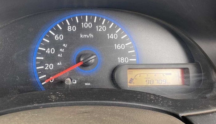 2016 Datsun Go T, CNG, Manual, 98,663 km, Odometer Image
