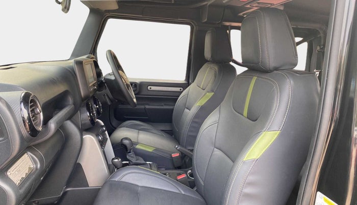 2022 Mahindra Thar LX  P 4WD AT CONVERTIBLE, Petrol, Automatic, 8,741 km, Right Side Front Door Cabin