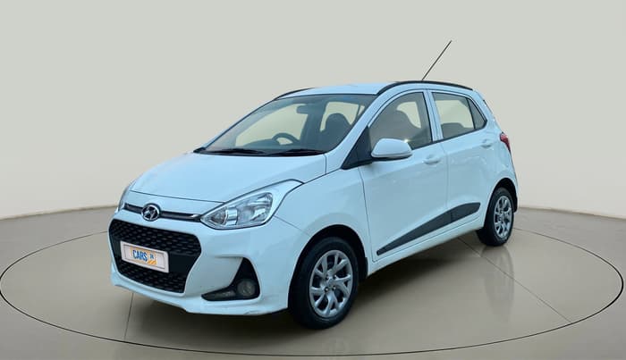 2019 Hyundai Grand i10 SPORTZ 1.2 KAPPA VTVT, Petrol, Manual, 16,152 km, Left Front Diagonal