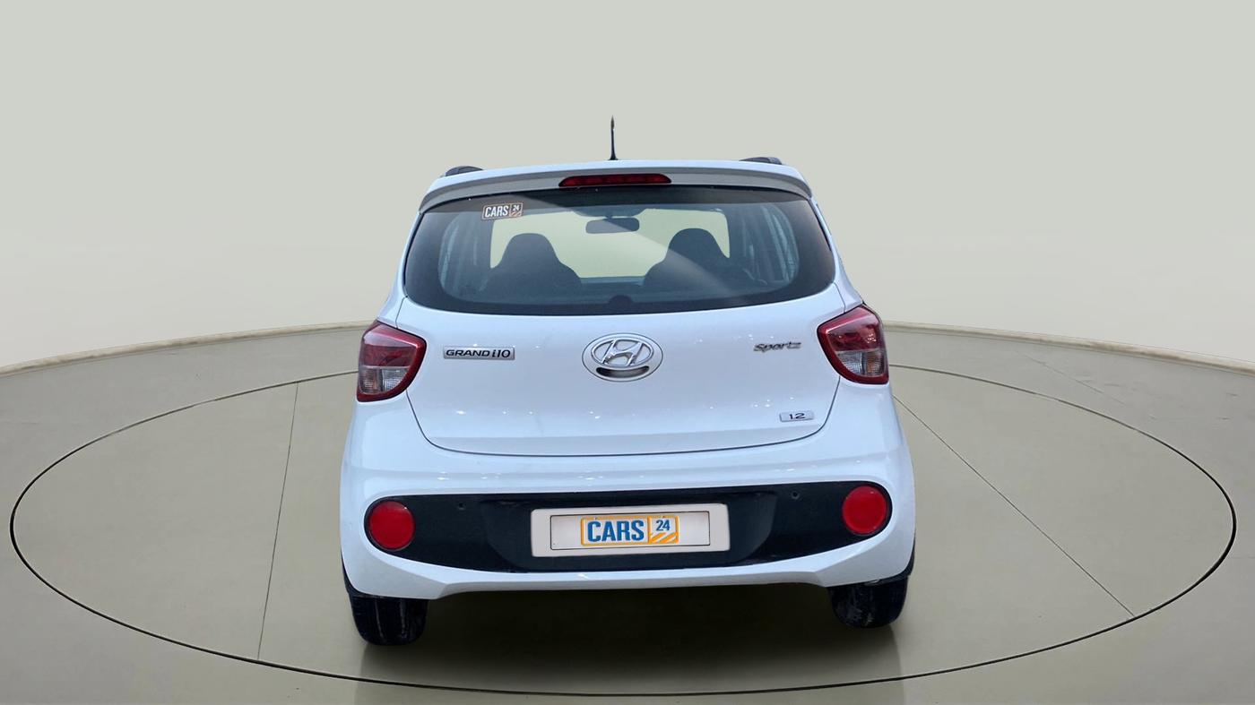 2019 Hyundai Grand i10 SPORTZ 1.2 KAPPA VTVT, Petrol, Manual, 16,152 km, Back/Rear