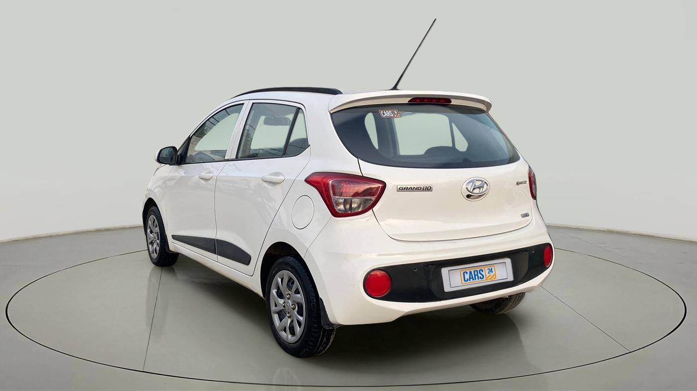 2019 Hyundai Grand i10 SPORTZ 1.2 KAPPA VTVT, Petrol, Manual, 16,152 km, Left Back Diagonal