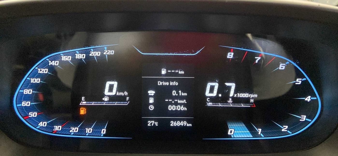 2021 Hyundai NEW I20 SPORTZ 1.2 MT, Petrol, Manual, 26,849 km, Odometer Image