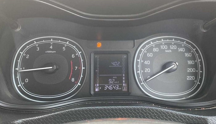 2021 Maruti Vitara Brezza LXI, Petrol, Manual, 34,595 km, Odometer Image