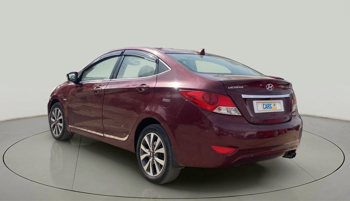 2013 Hyundai Verna FLUIDIC 1.6 CRDI SX, Diesel, Manual, 75,168 km, Left Back Diagonal