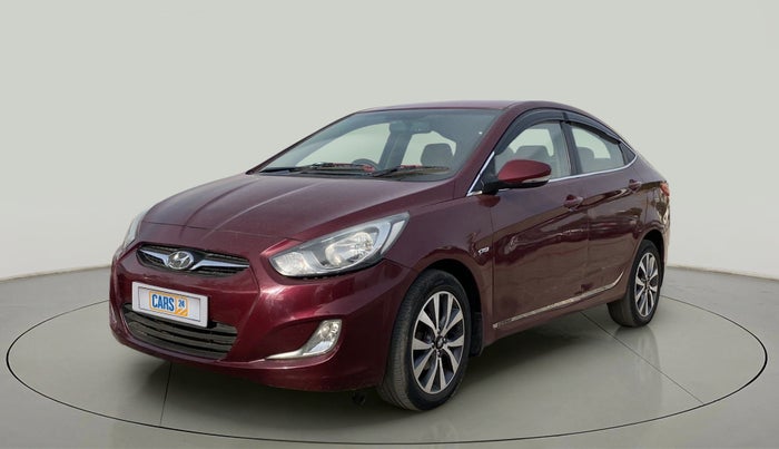 2013 Hyundai Verna FLUIDIC 1.6 CRDI SX, Diesel, Manual, 75,168 km, Left Front Diagonal