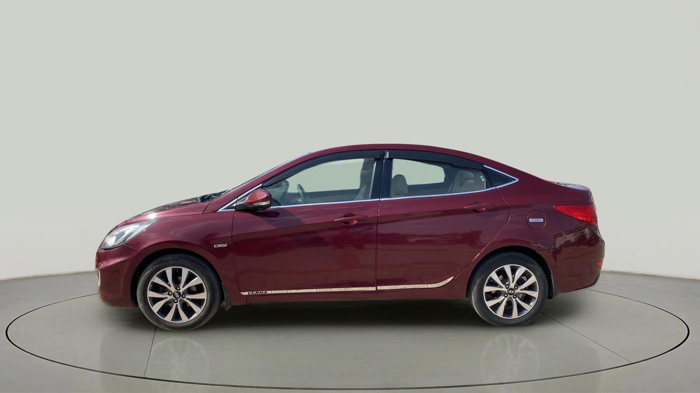 2013 Hyundai Verna FLUIDIC 1.6 CRDI SX, Diesel, Manual, 75,168 km, Left Side