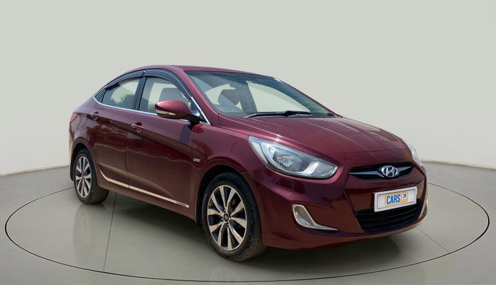 2013 Hyundai Verna FLUIDIC 1.6 CRDI SX, Diesel, Manual, 75,168 km, Right Front Diagonal