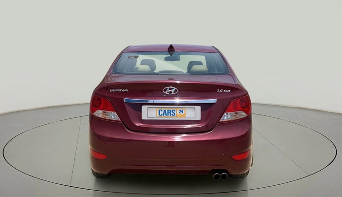 2013 Hyundai Verna FLUIDIC 1.6 CRDI SX, Diesel, Manual, 75,168 km, Back/Rear