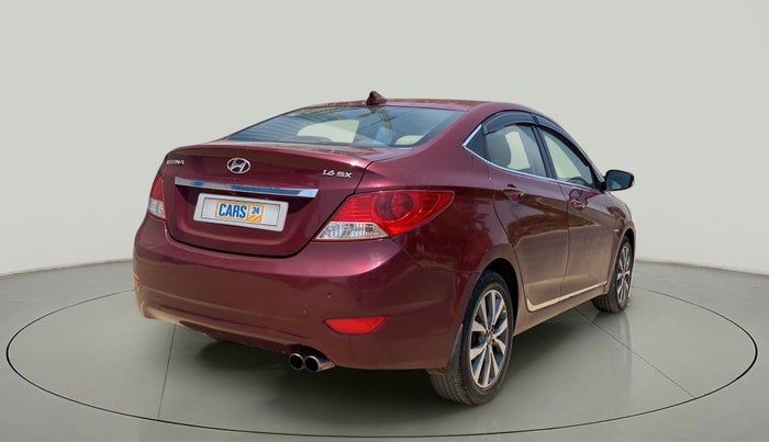 2013 Hyundai Verna FLUIDIC 1.6 CRDI SX, Diesel, Manual, 75,168 km, Right Back Diagonal