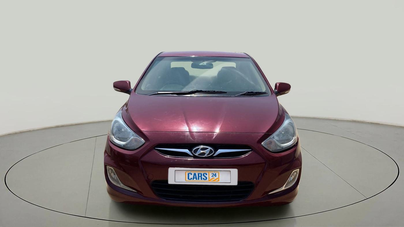 2013 Hyundai Verna FLUIDIC 1.6 CRDI SX, Diesel, Manual, 75,168 km, Front