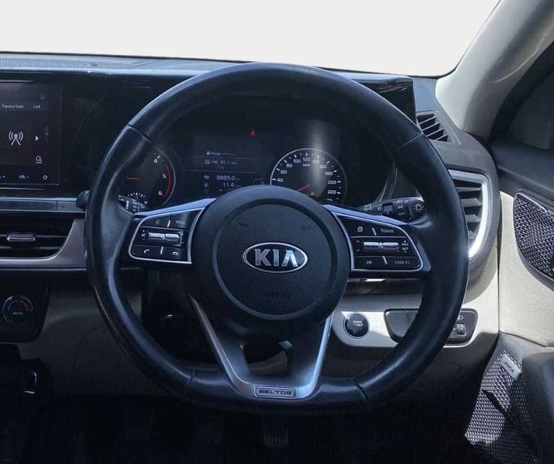 2019 KIA SELTOS HTX PLUS 1.5 DIESEL, Diesel, Manual, 47,377 km, Steering Wheel Close Up