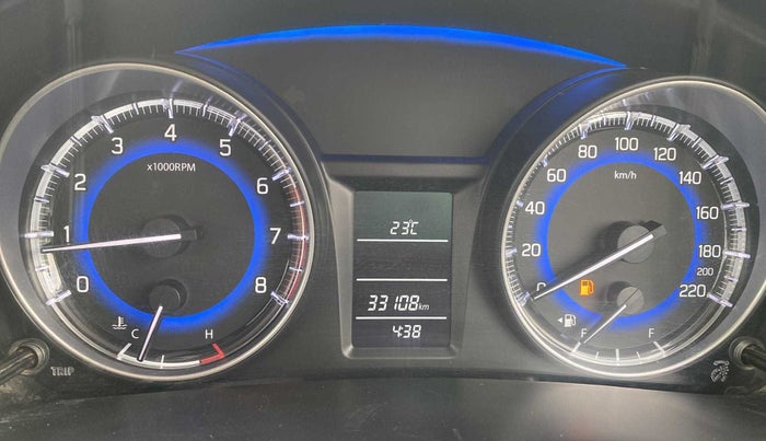 2019 Maruti Baleno DELTA PETROL 1.2, Petrol, Manual, 33,175 km, Odometer Image