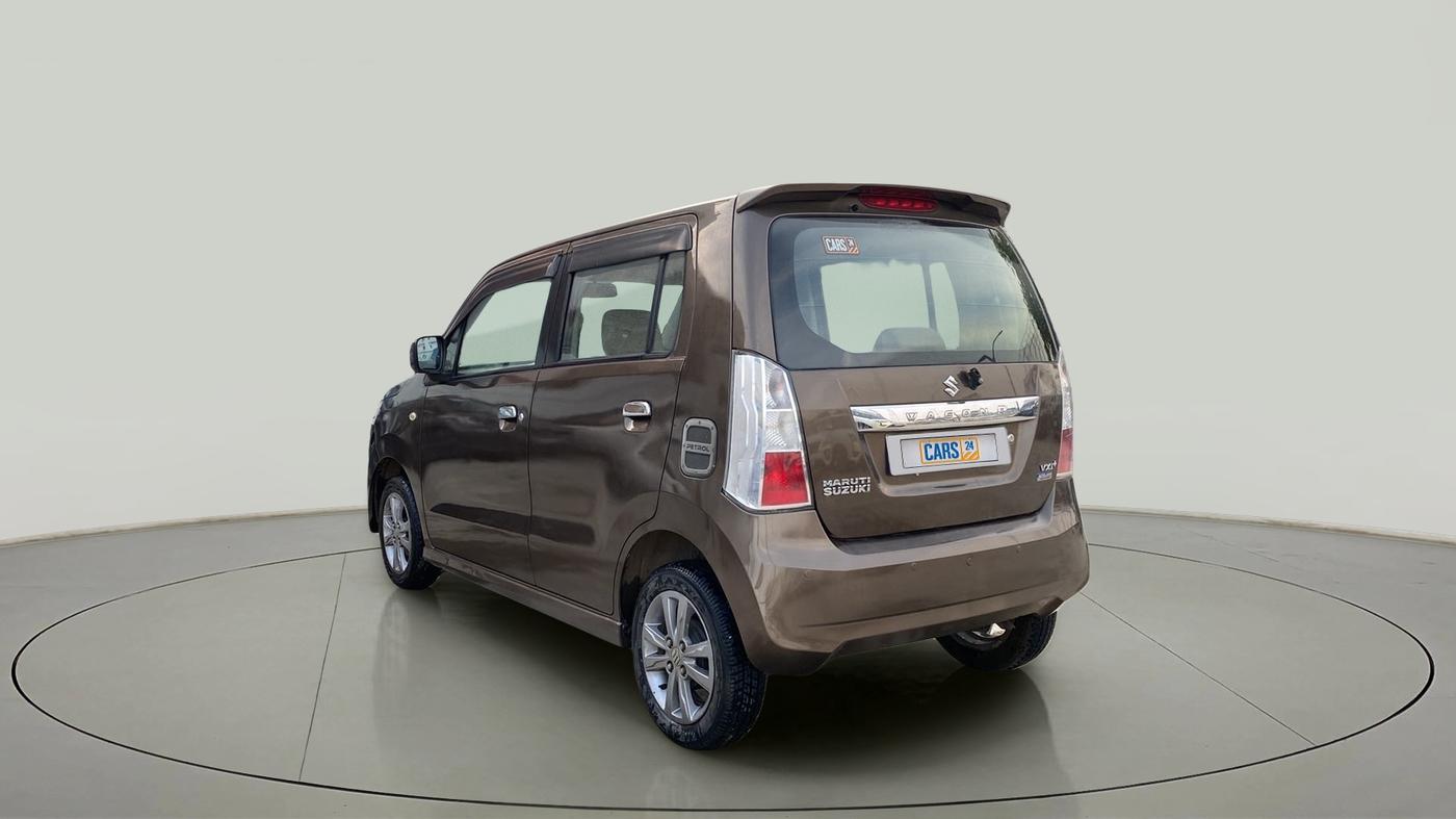 2018 Maruti Wagon R 1.0 VXI + (O) AMT, Petrol, Automatic, 39,881 km, Left Back Diagonal