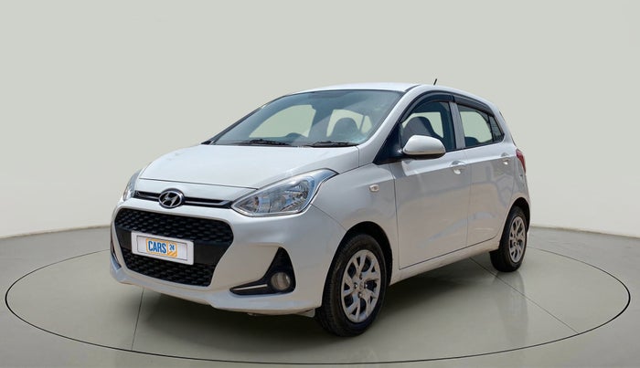 2017 Hyundai Grand i10 SPORTZ 1.2 KAPPA VTVT, Petrol, Manual, 82,136 km, Left Front Diagonal