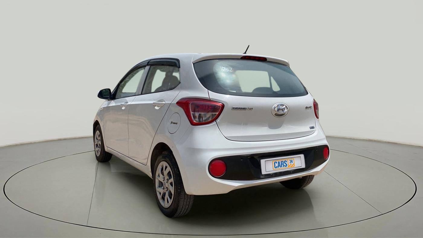2017 Hyundai Grand i10 SPORTZ 1.2 KAPPA VTVT, Petrol, Manual, 82,136 km, Left Back Diagonal