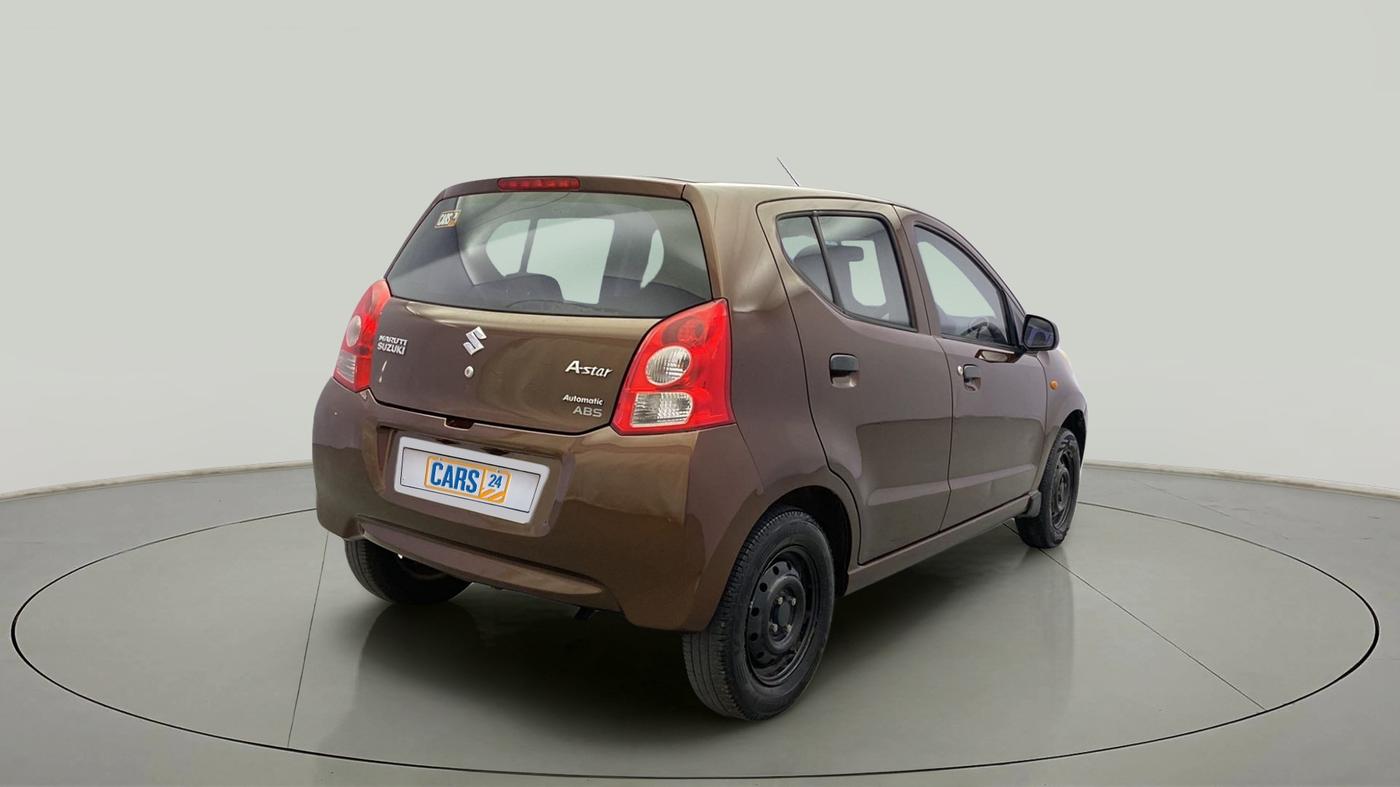 2013 Maruti A Star VXI (ABS) AT, Petrol, Automatic, 65,995 km, Right Back Diagonal