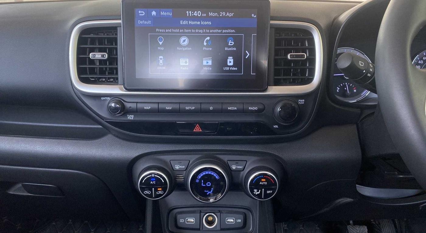 2022 Hyundai VENUE SX 1.0 (O) TURBO IMT, Petrol, Manual, 19,887 km, Air Conditioner