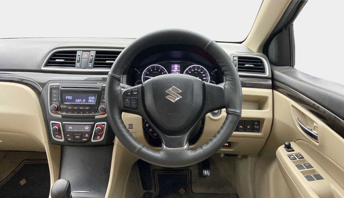 2017 Maruti Ciaz ZETA 1.4  AT PETROL, Petrol, Automatic, 23,202 km, Steering Wheel Close Up