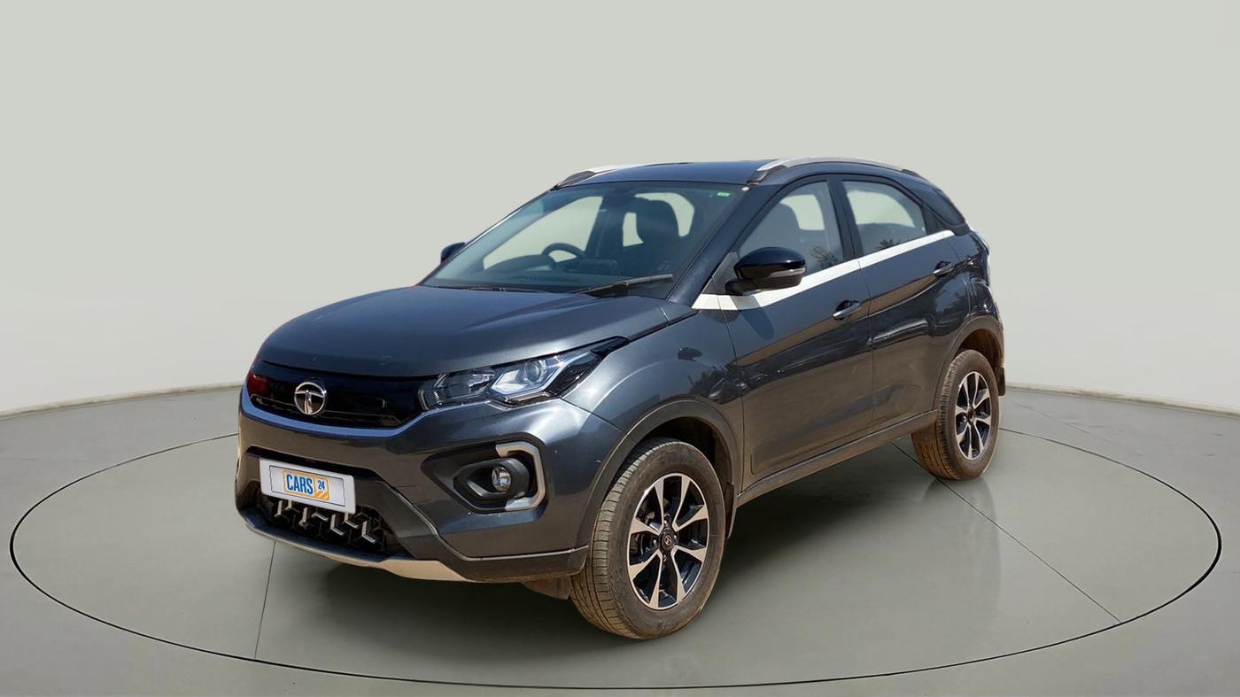 2021 Tata NEXON XZA PLUS DIESEL, Diesel, Automatic, 37,951 km, Left Front Diagonal