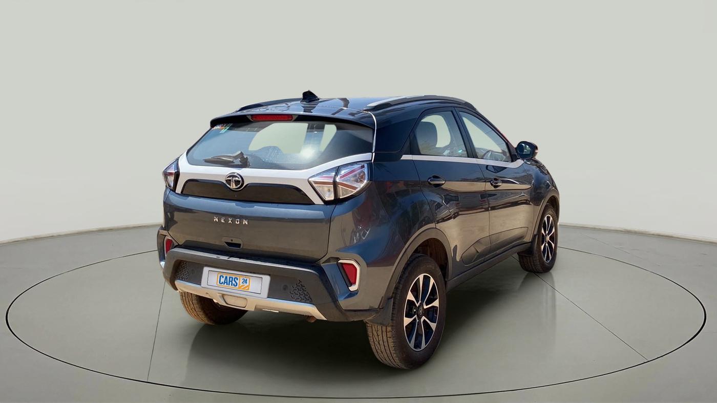 2021 Tata NEXON XZA PLUS DIESEL, Diesel, Automatic, 37,951 km, Right Back Diagonal
