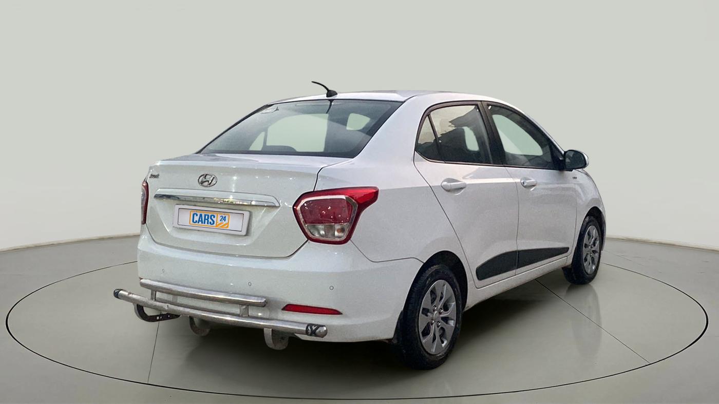 2016 Hyundai Xcent S 1.2, Petrol, Manual, 35,188 km, Right Back Diagonal