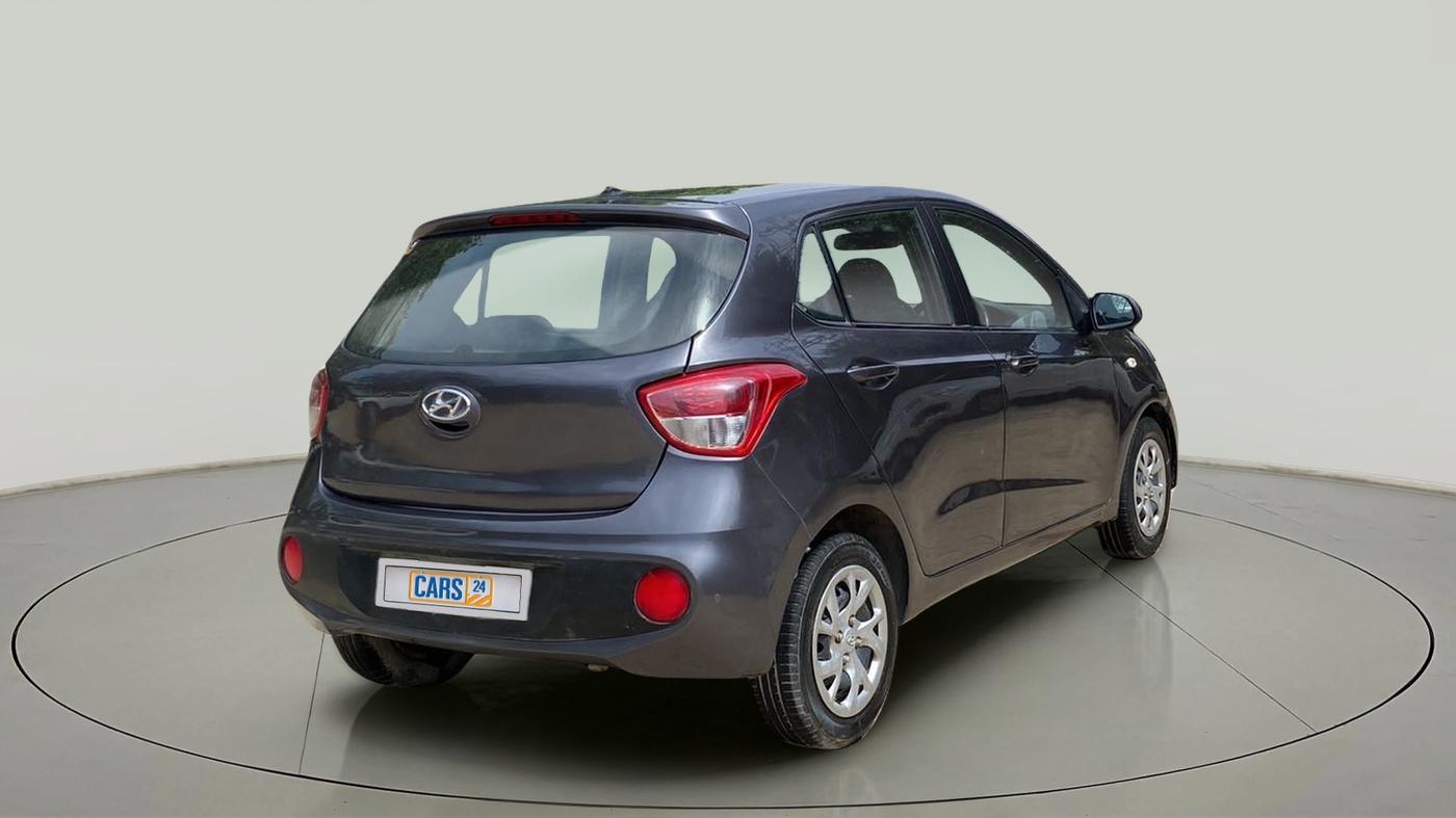 2017 Hyundai Grand i10 MAGNA 1.2 KAPPA VTVT, Petrol, Manual, 49,654 km, Right Back Diagonal