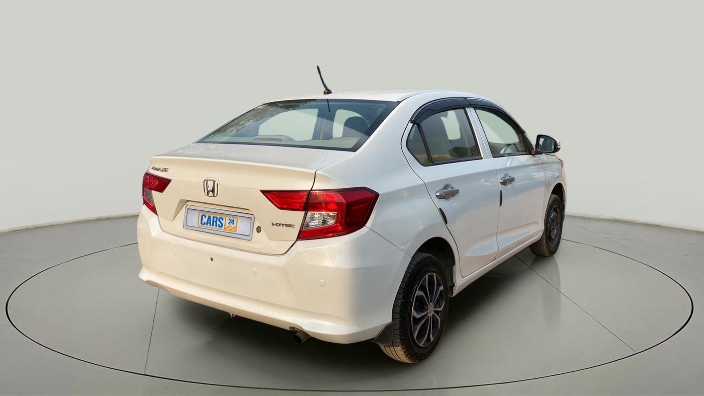 2018 Honda Amaze 1.5L I-DTEC E, Diesel, Manual, 95,975 km, Right Back Diagonal