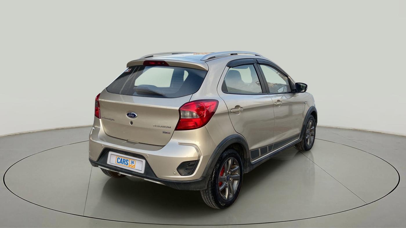 2018 Ford FREESTYLE TITANIUM PLUS 1.5 DIESEL, Diesel, Manual, 1,22,519 km, Right Back Diagonal