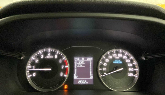 2023 Maruti BREZZA VXI SMART HYBRID, Petrol, Manual, 19,281 km, Odometer Image