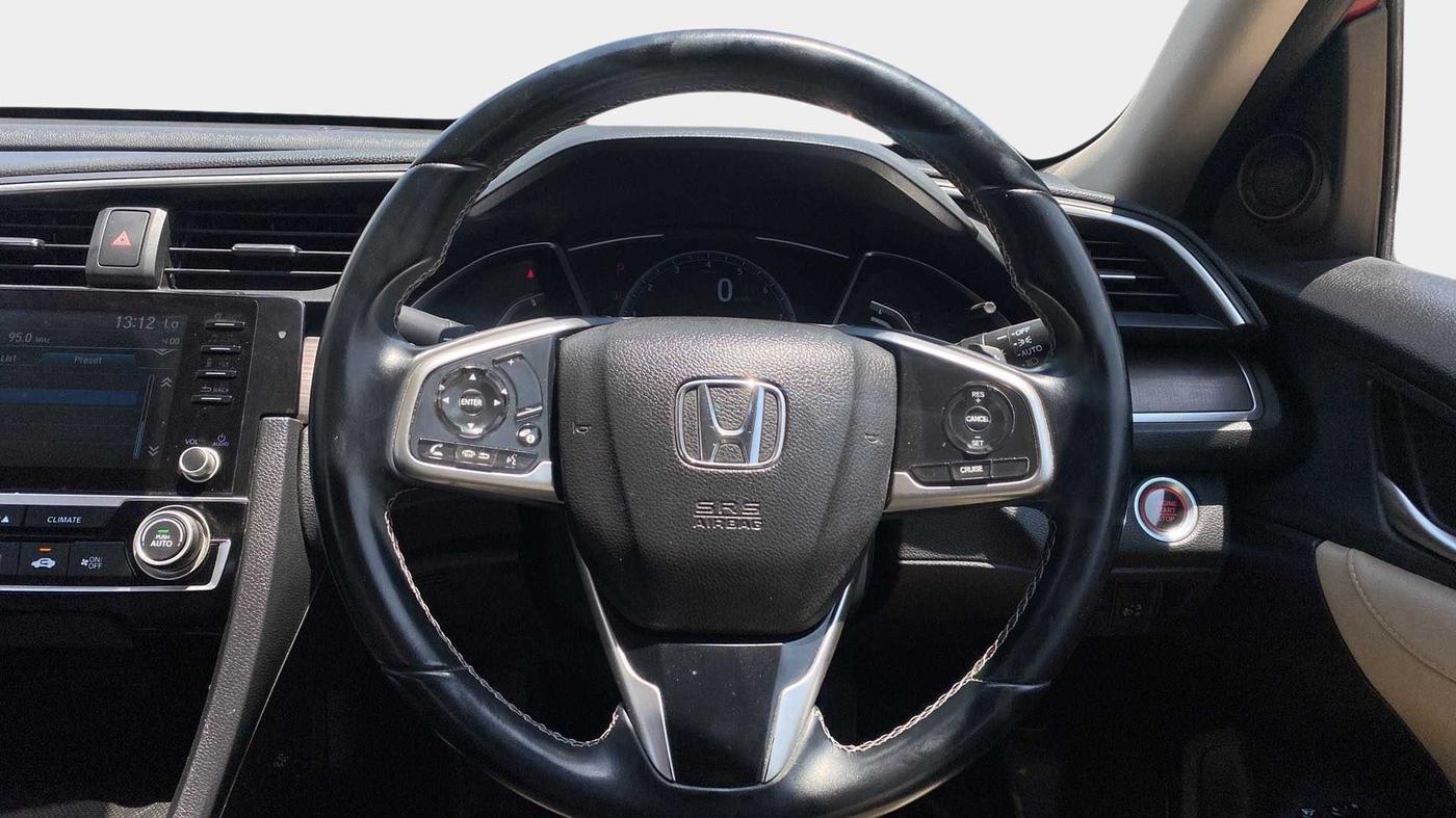 2019 Honda Civic 1.8L I-VTEC ZX CVT, Petrol, Automatic, 28,069 km, Steering Wheel Close Up