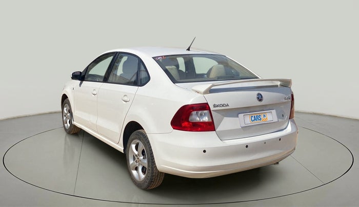 2014 Skoda Rapid 1.6 MPI AMBITION PLUS AT, Petrol, Automatic, 36,559 km, Left Back Diagonal