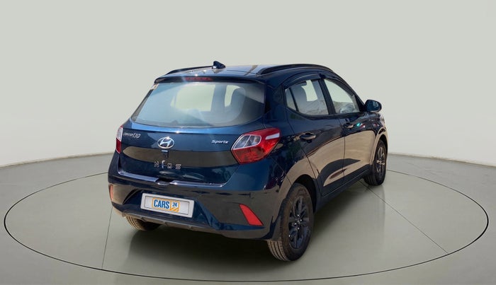 2020 Hyundai GRAND I10 NIOS SPORTZ AMT 1.2 KAPPA VTVT, Petrol, Automatic, 14,382 km, Right Back Diagonal